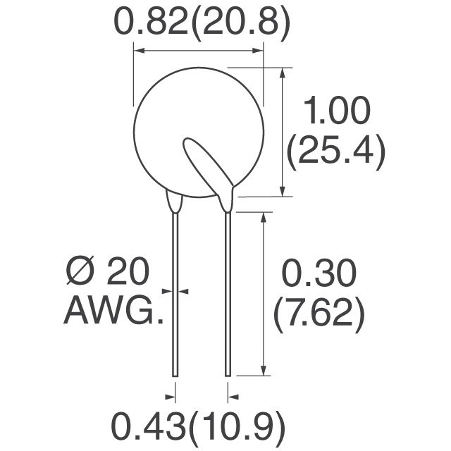 RXEF250-AP Littelfuse Inc. Fusibles reiniciables PTC